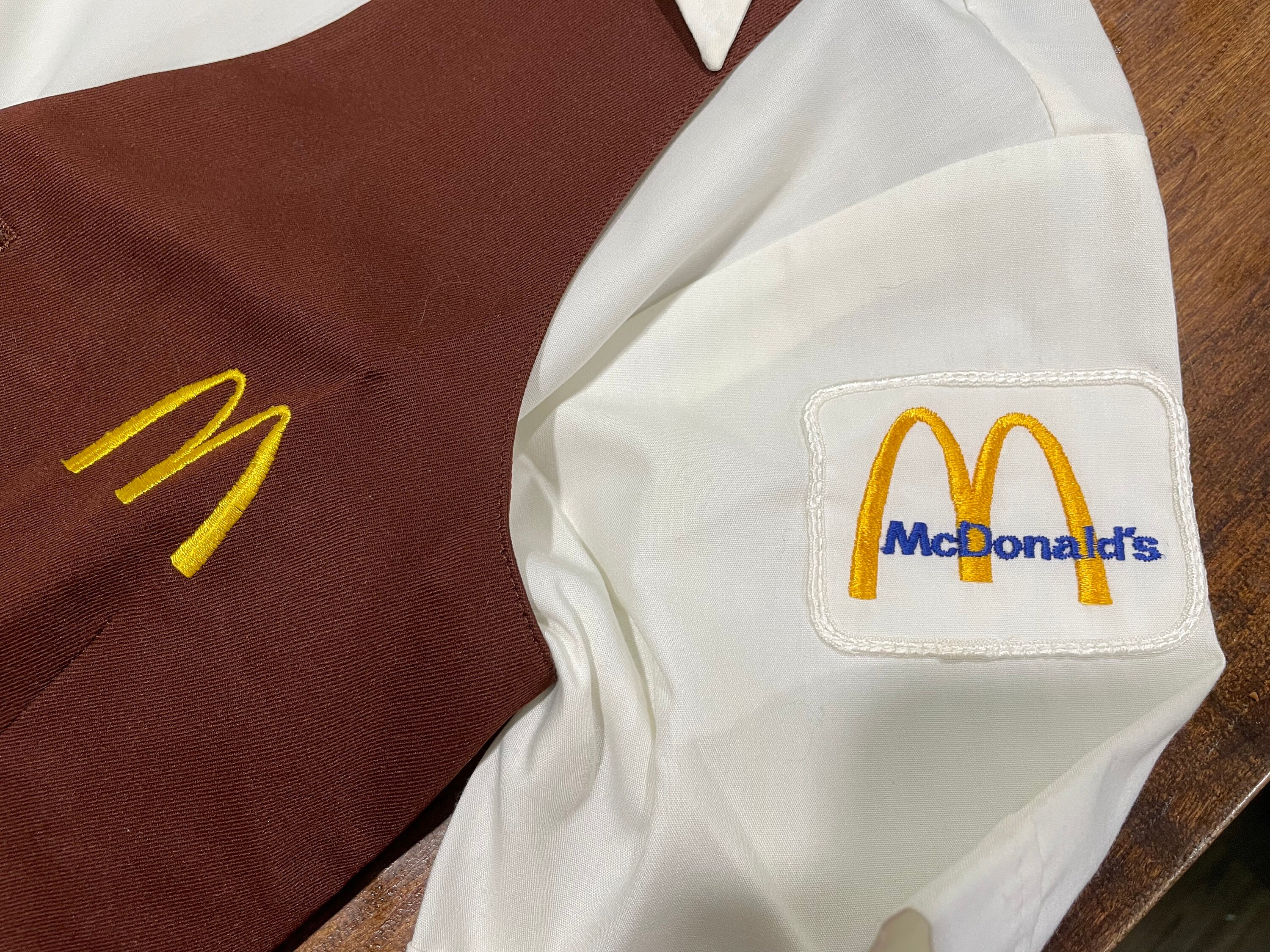 1976 Rare Mcdonalds Complete Manager's Uniform - Etsy