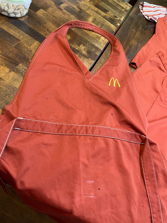 1976 Rare McDonalds Complete Employee Uniform - image 8