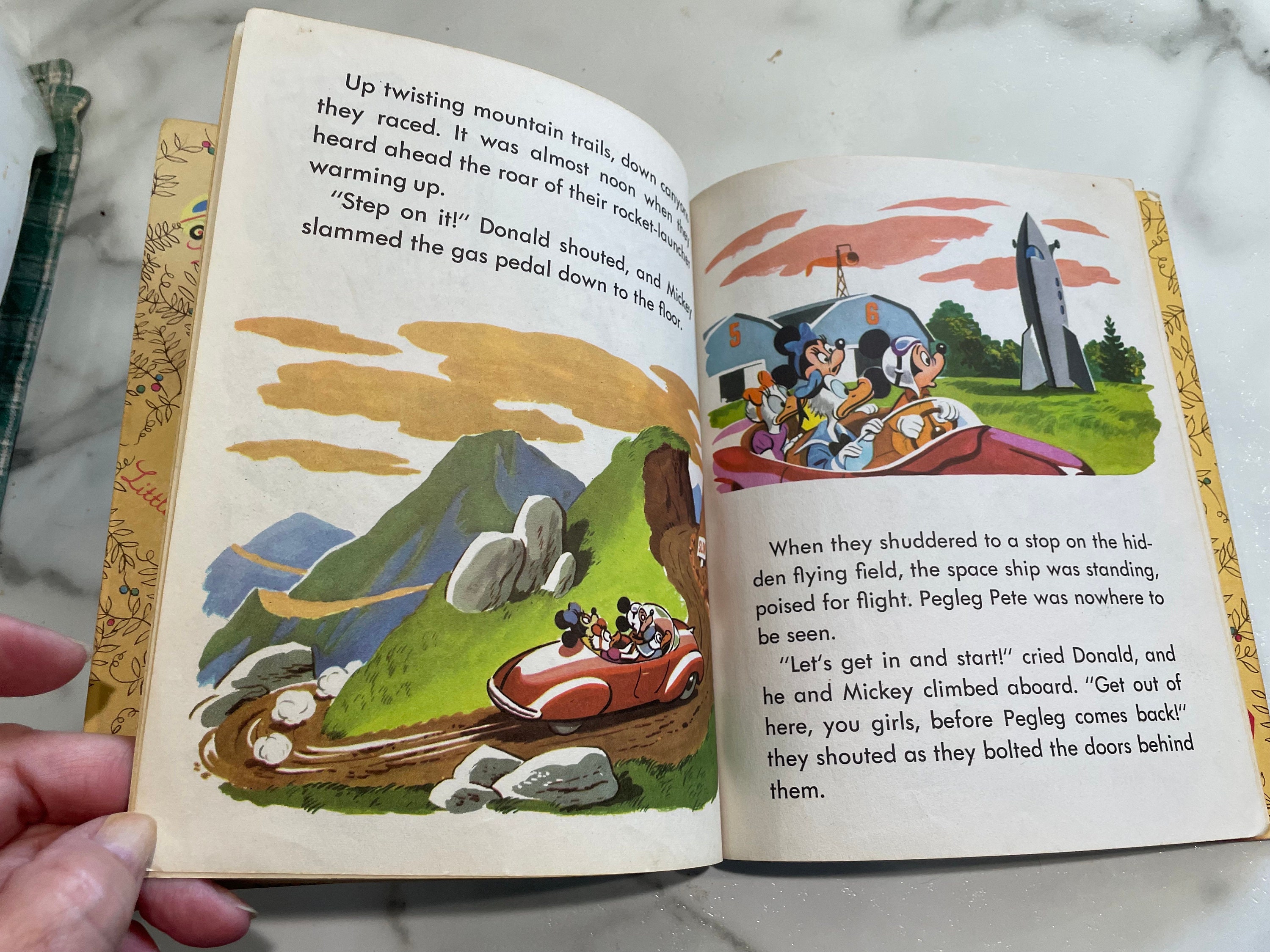 1952 Walt Disney Mickey Mouse and His Space Ship 1st Edition A - Etsy