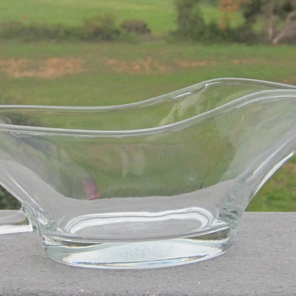 Glass Gravy Boat Etsy