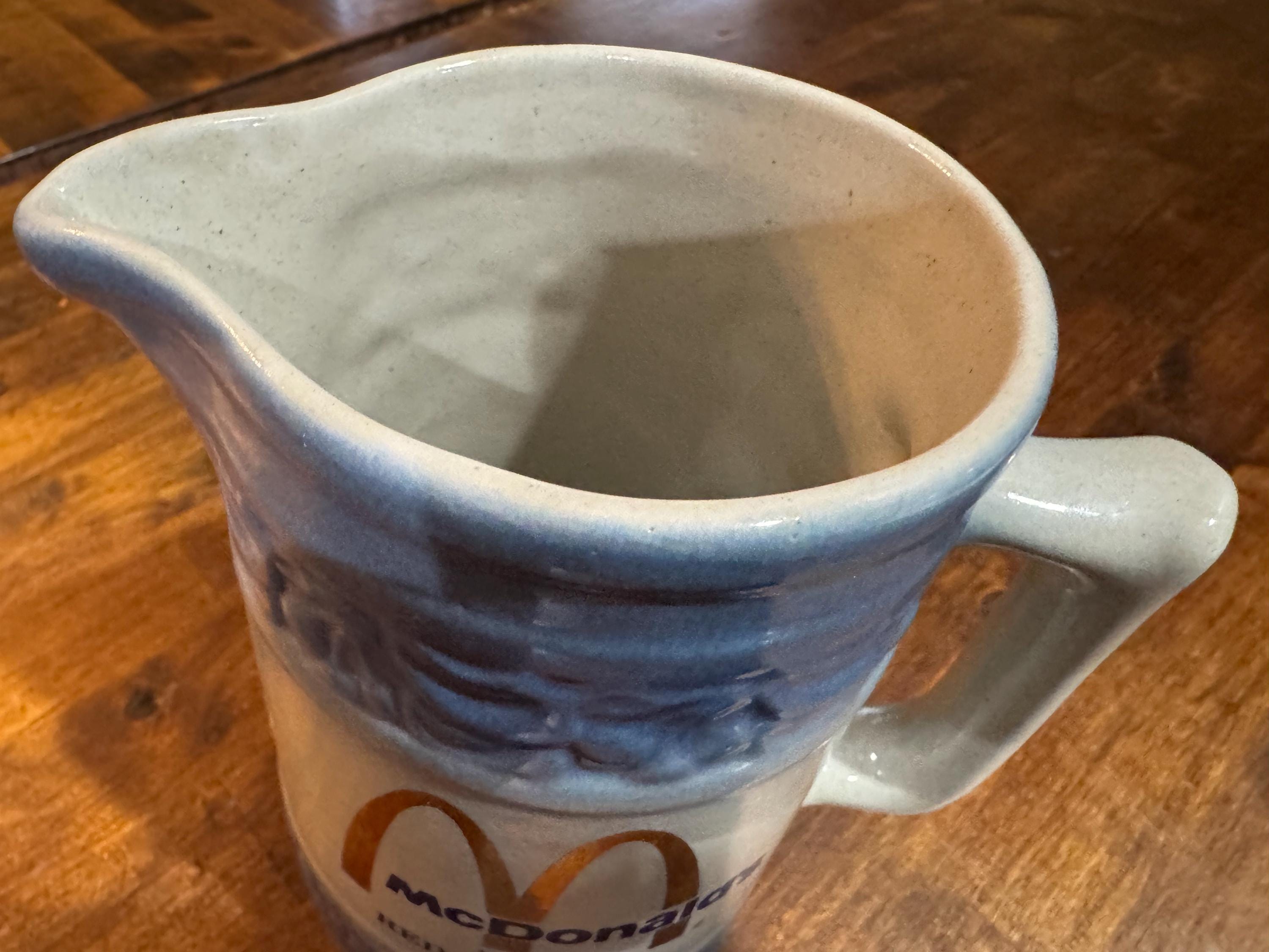 Rare Vintage Hard to Find Red Wing Mcdonalds Pitcher ( Inventory