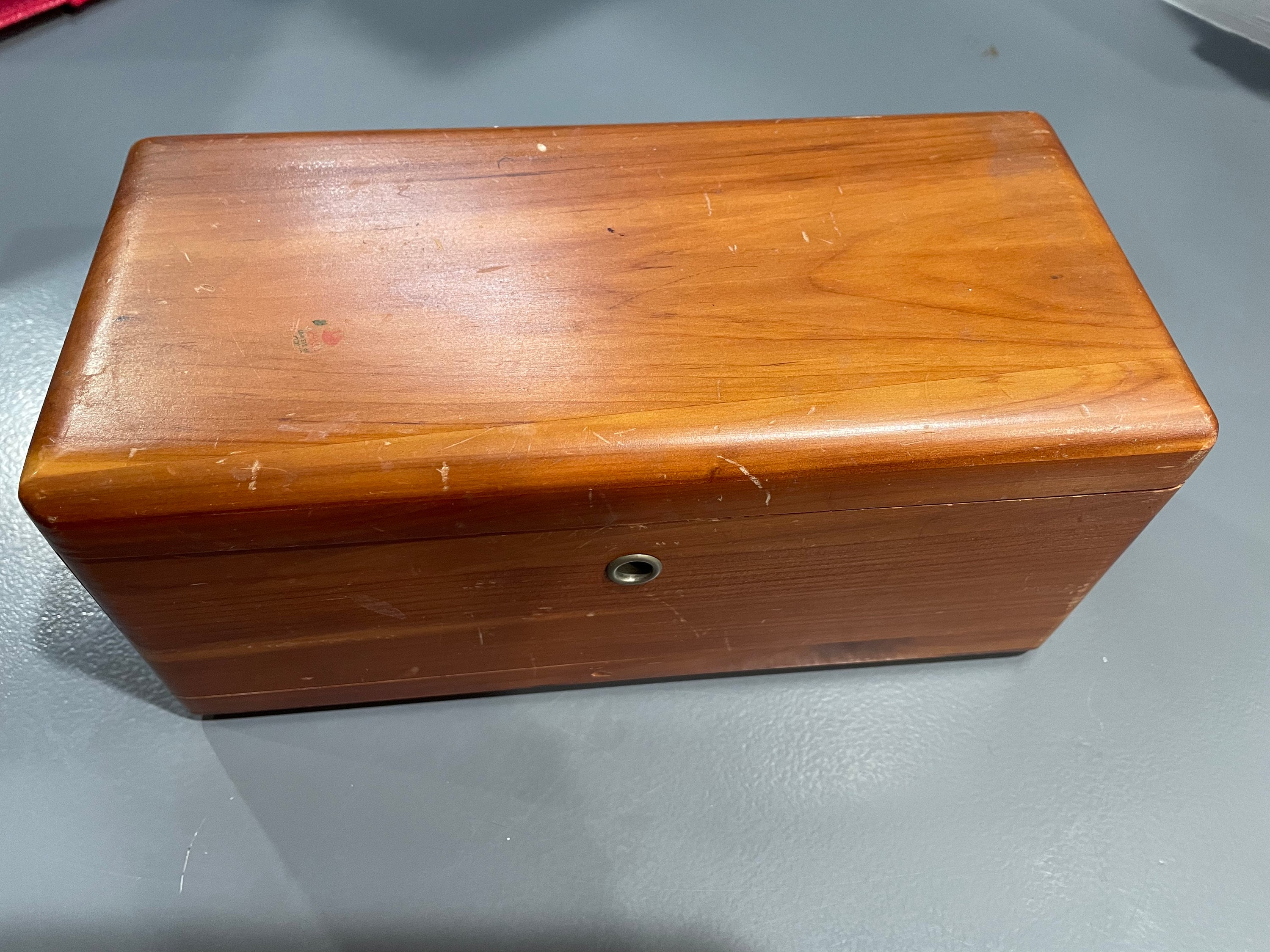 Small Miniature Lane Cedar Chest Auerbach Furniture Company