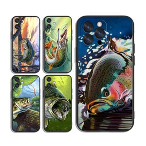 Angeln Cases für iPhone SE 11 12 13 14 15 16 Plus Pro Max & Samsung A55 A35 A25 A15 A54 A53 A52 S25 S24 S23 S22 FE 5G