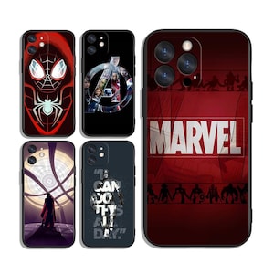 Avengers Cases for iPhone SE 11 12 13 14 15 16 Plus Pro Max & Samsung A55 A35 A25 A15 A54 A53 A52 S25 S24 S23 S22 FE 5G