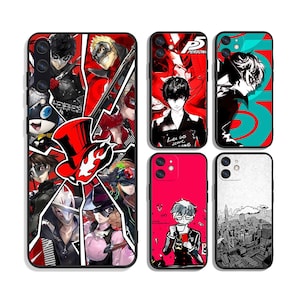 Japanische Anime Manga Hüllen für iPhone SE 11 12 13 14 15 16 Plus Pro Max & Samsung A55 A35 A25 A15 A54 A53 A52 S25 S24 S23 S22 FE 5G
