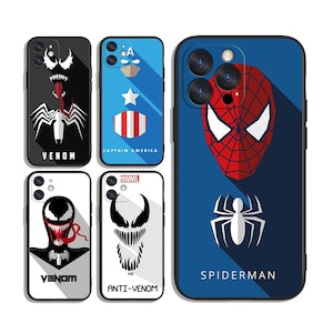 Superheroes Cases for iPhone SE 11 12 13 14 15 16 Plus Pro Max & Samsung A55 A35 A25 A15 A54 A53 A52 S25 S24 S23 S22 FE 5G