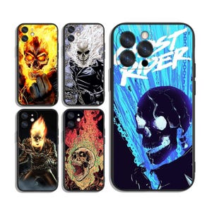 Skull Cases for iPhone SE 11 12 13 14 15 16 Plus Pro Max & Samsung A55 A35 A25 A15 A54 A53 A52 S25 S24 S23 S22 FE 5G