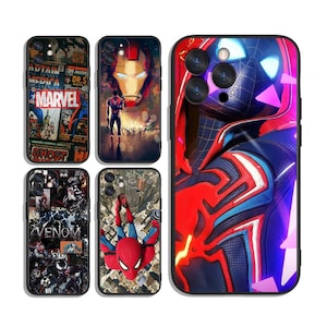 Spiderman Cases for iPhone SE 11 12 13 14 15 16 Plus Pro Max & Samsung A55 A35 A25 A15 A54 A53 A52 S25 S24 S23 S22 FE 5G