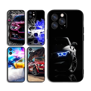 Sports Car Cases for iPhone SE 11 12 13 14 15 16 Plus Pro Max & Samsung A55 A35 A25 A15 A54 A53 A52 S25 S24 S23 S22 FE 5G