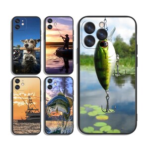 Vissen Cases voor iPhone SE 11 12 13 14 15 16 Plus Pro Max & Samsung A55 A35 A25 A15 A54 A53 A52 S25 S24 S23 S22 FE 5G