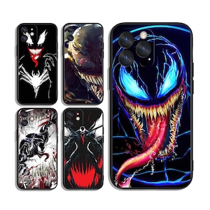 Venom Cases for iPhone SE 11 12 13 14 15 16 Plus Pro Max & Samsung A55 A35 A25 A15 A54 A53 A52 S25 S24 S23 S22 FE 5G