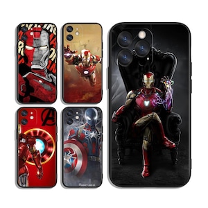 Avengers Cases for iPhone SE 11 12 13 14 15 16 Plus Pro Max & Samsung A55 A35 A25 A15 A54 A53 A52 S25 S24 S23 S22 FE 5G