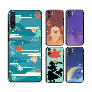 Japanse anime manga Gevallen voor iPhone SE 11 12 13 14 15 16 Plus Pro Max & Samsung A55 A35 A25 A15 A54 A53 A52 S25 S24 S23 S22 FE 5G