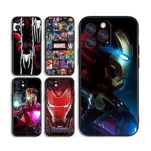 Avengers Cases for iPhone SE 11 12 13 14 15 16 Plus Pro Max & Samsung A55 A35 A25 A15 A54 A53 A52 S25 S24 S23 S22 FE 5G