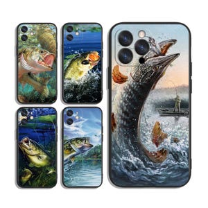Angeln Cases für iPhone SE 11 12 13 14 15 16 Plus Pro Max & Samsung A55 A35 A25 A15 A54 A53 A52 S25 S24 S23 S22 FE 5G