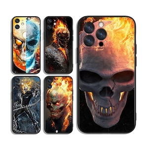 Skull Cases for iPhone SE 11 12 13 14 15 16 Plus Pro Max & Samsung A55 A35 A25 A15 A54 A53 A52 S25 S24 S23 S22 FE 5G