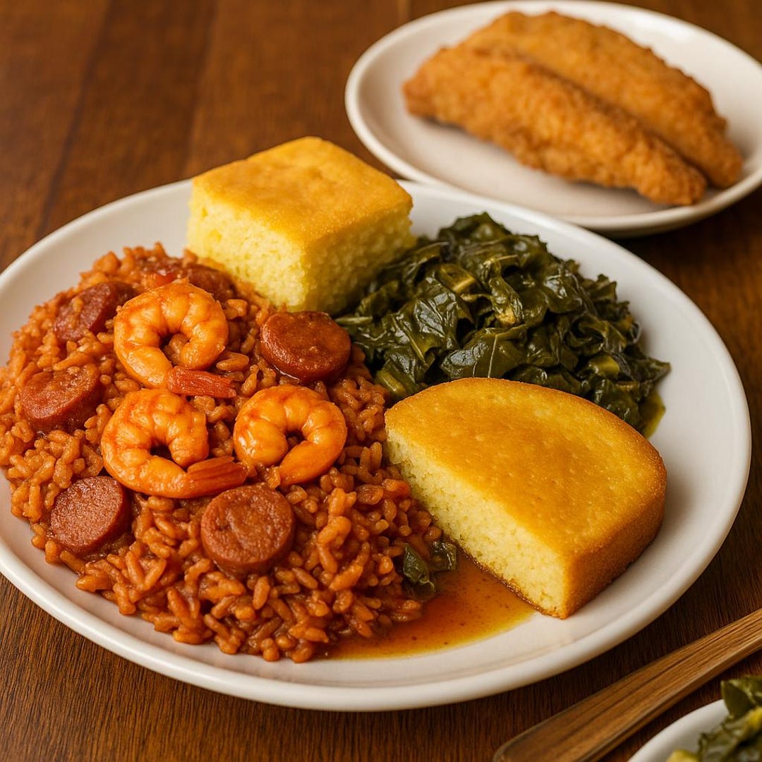 Savannah Gullah Red Rice With Shrimp and Sausage - Etsy