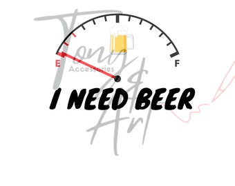 Ich brauche Bier, digitales Bild, ich brauche Bier svg, ich brauche Bier png