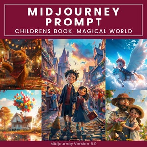 Mensaje encantador a mitad del viaje: Personalice la magia para aventuras caprichosas de libros infantiles: diversión narrativa única, descarga digital para niños