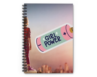 Girl Power! Spiral Notebook - Ruled Line