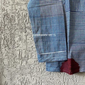 Handgjort pyjamasset i bomull med blocktryck: Mjuka indiska nattkläder bild 4