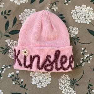 Embroidered beanie 0-36 months
