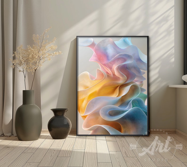 Downloadable High Resolution Prints. Artwork Featuring Cloth-textured ...