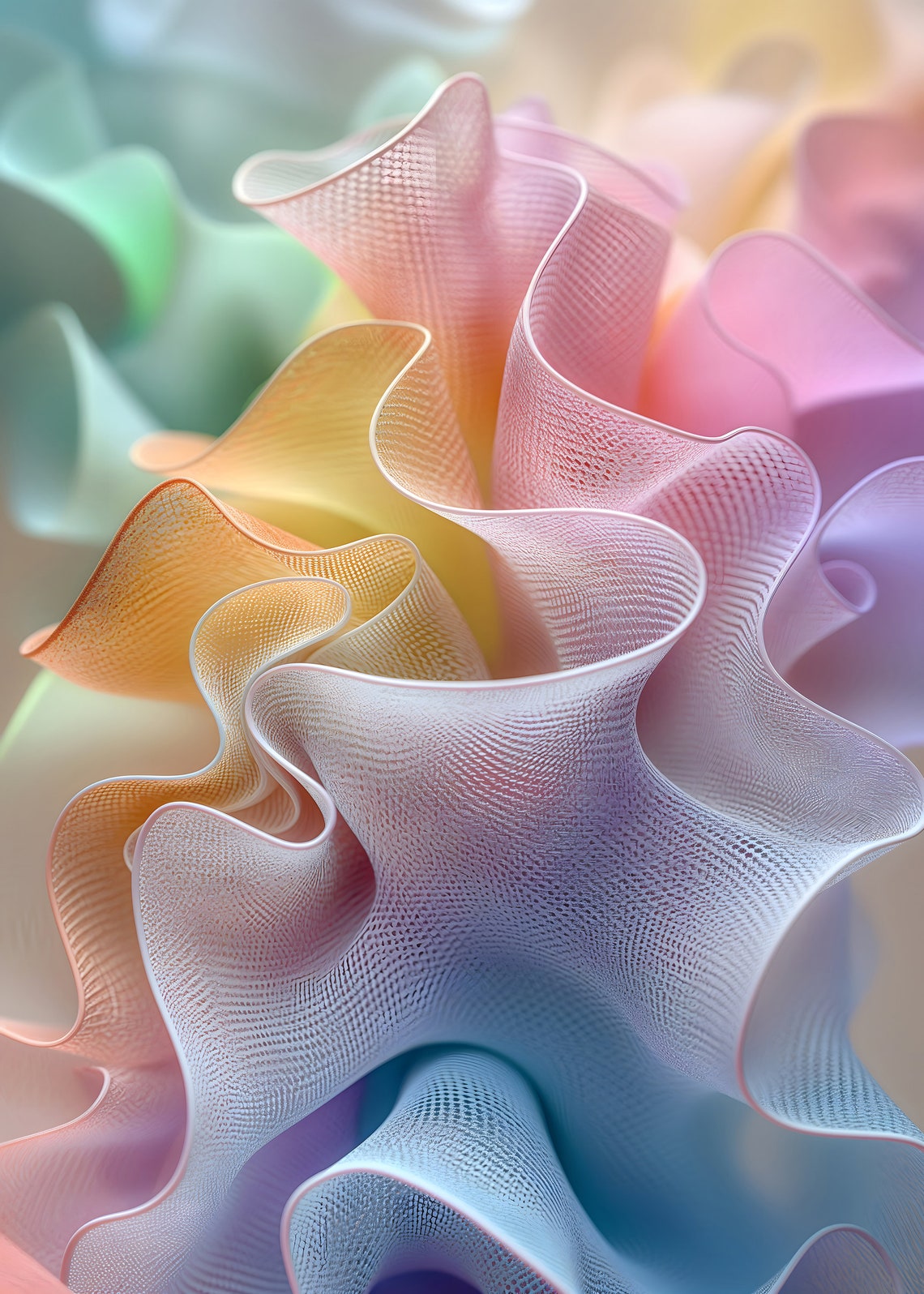 Downloadable High Resolution Prints. Artwork Featuring Cloth-textured ...