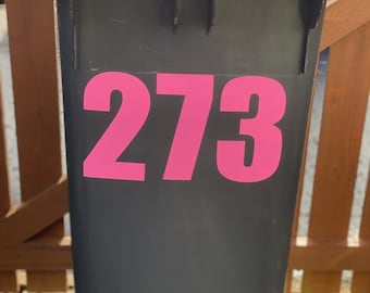 Wheelie Bin Numbers, Bin Numbers, Bin Stickers, Custom Wheelie Bin Numbers, Custom Wheelie Bin Stickers