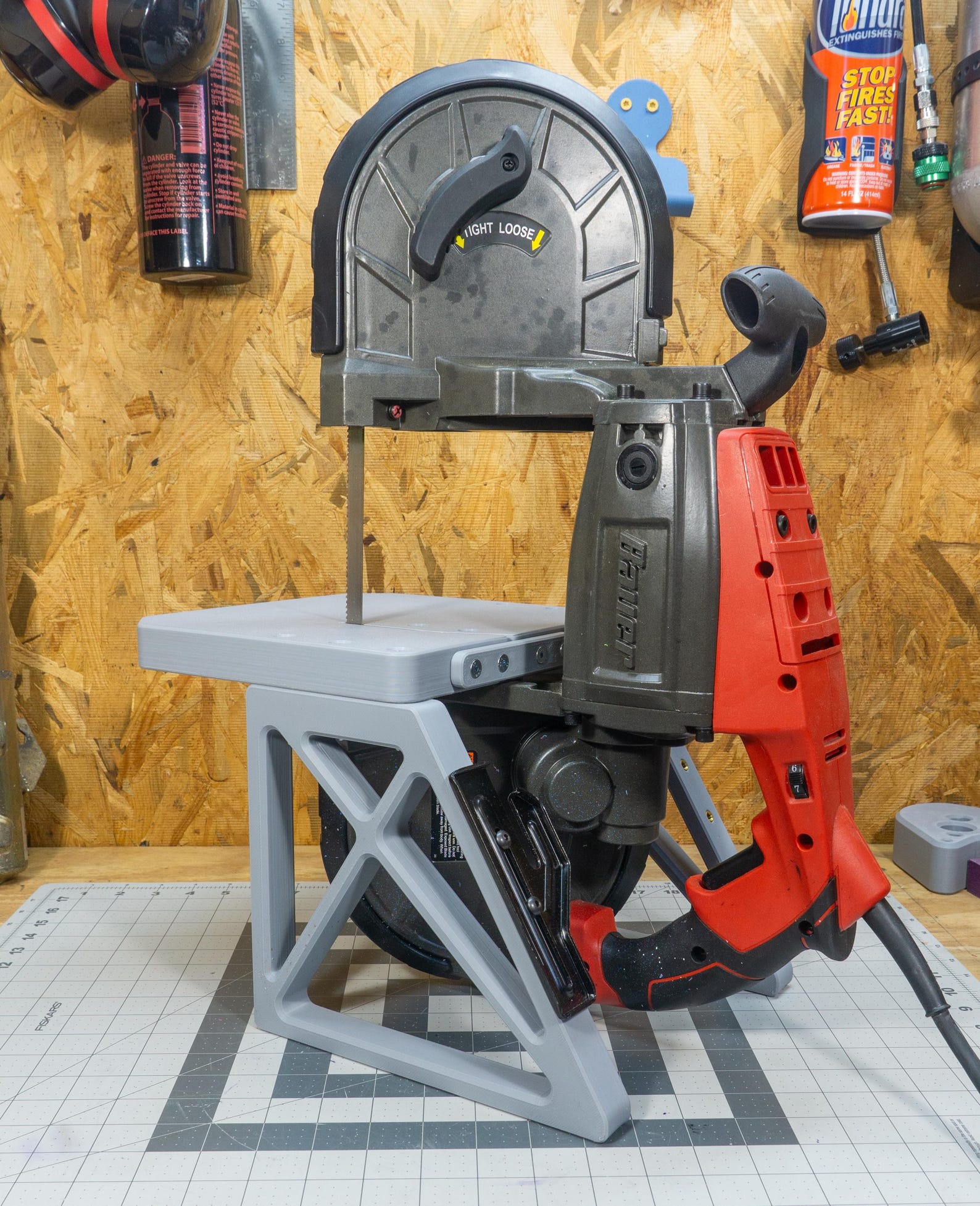 Portable Band Saw Table (v2) for Bauer 1678E-B - Etsy