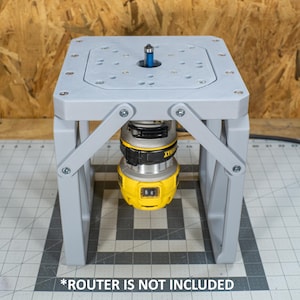 Mini-Frästisch für die DeWalt DW611 & DW616 Oberfräsen