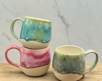 Large 14–16 oz Mug | Handcrafted Pottery Cup | Cozy Oversized Mug for Tea & Coffee