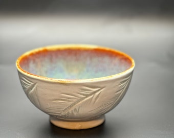 handmade small ceramic decorative or serving bowl