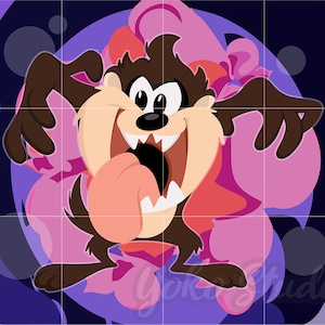 Taz Svg, Looney Tunes Digital File, Cricut Vector, Download File, Clipart | svg, png, pdf, dxf