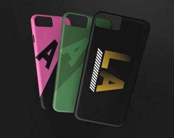 Initials phone case, phone case, Iphone phone case, Samsung phone case, Google Pixel phone case, personal initials phone case