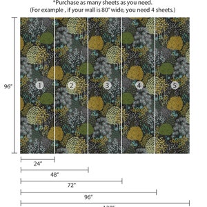 Woman Wallpaper Dark Brown Yellow Green