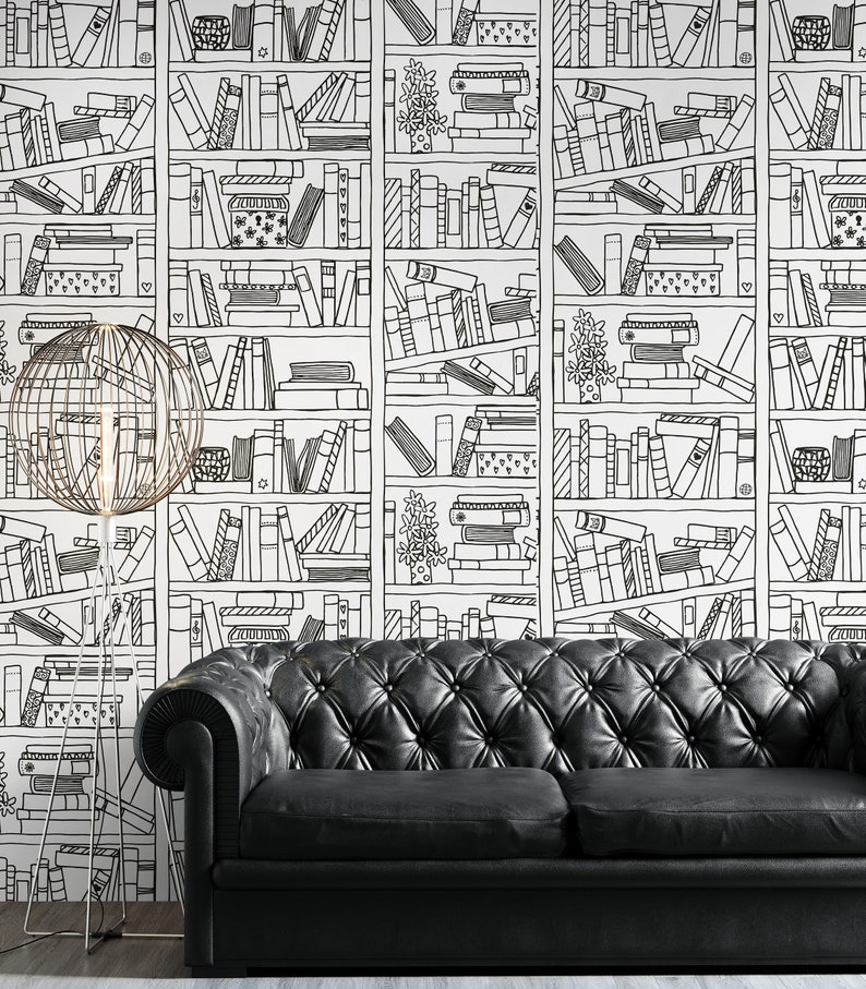 books wallpaper minimalistic