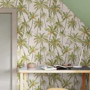 Vintage Palm Tree Wallpaper