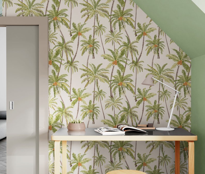 Vintage Palm Tree Wallpaper