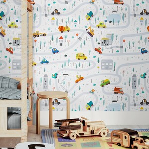 Cars Wallpaper Nursery