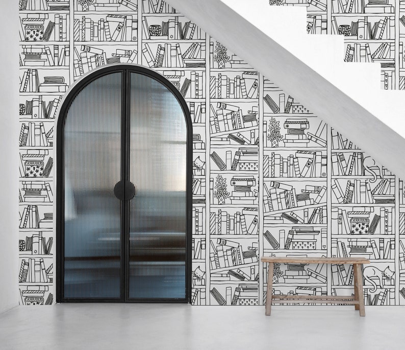 Black and White Wallpaper nursery