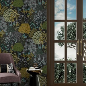 Wallpaper Botanical Livingroom