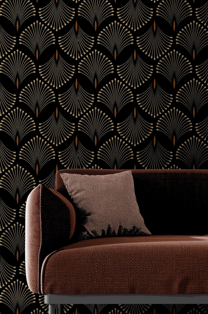 Art Nouveau Wallpaper Classic New York