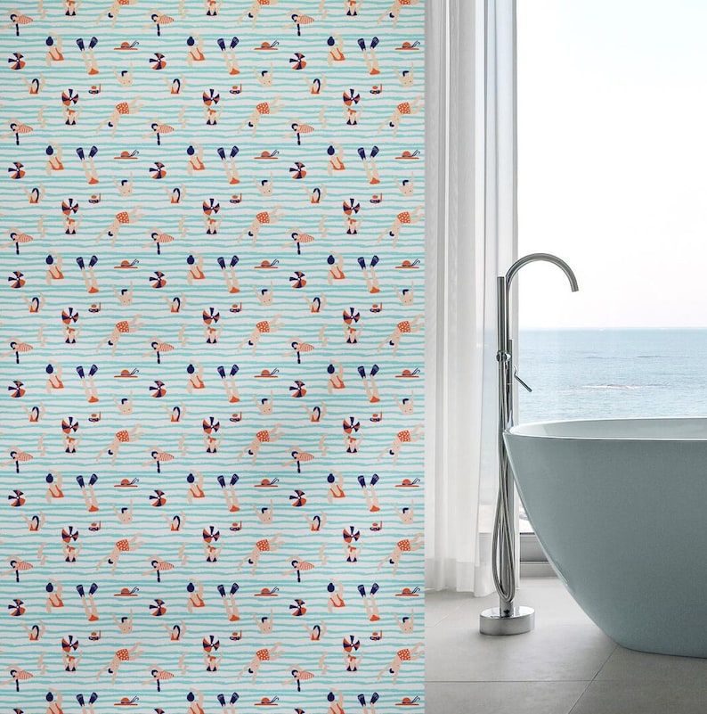 vintage people playing pool wallpaper bathroom