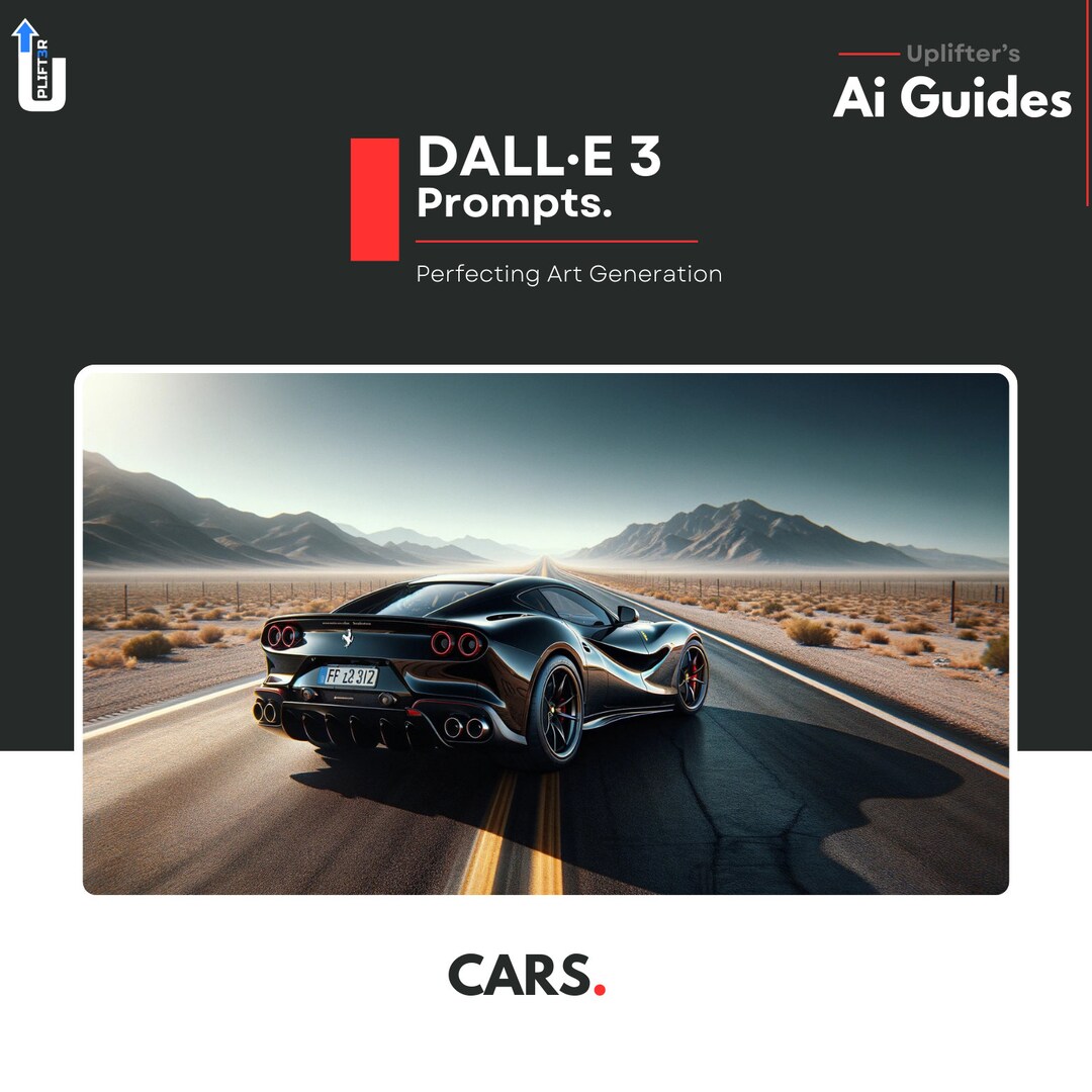 Dalle 3 & Chatgpt Prompt Guide Super Cars 20 Prompts 22 Images of Cars ...