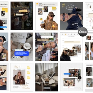 Trendy iOS Core UGC Instagram Templates, Social Media Posts, Content Creators, Influencers, SMM Viral