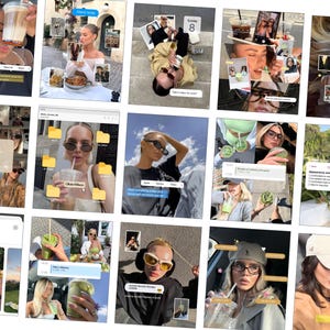 340 iOS Core Instagram-sjablonen, Mega Canva-bundel, UGC Social Media Kit, Content Creator