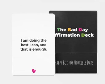 The Bad Day Affirmation Deck