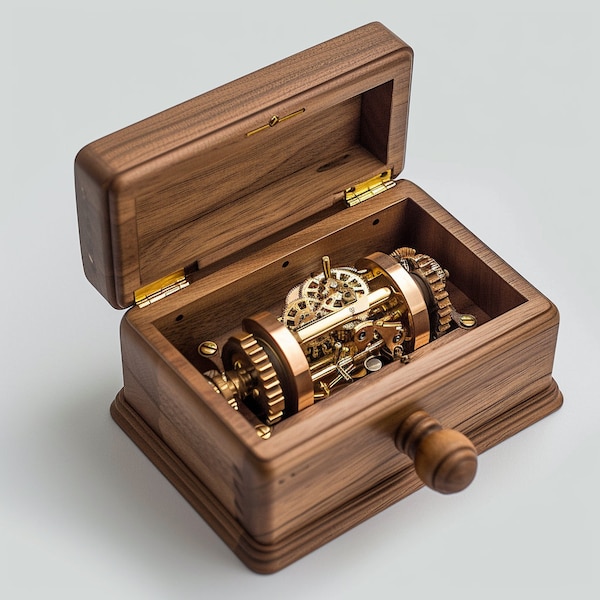 Trimmed Handcrafted Music Boxes