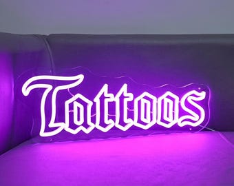 タトゥーマシンインク LED ネオンサイン | グラフィティスプレー缶